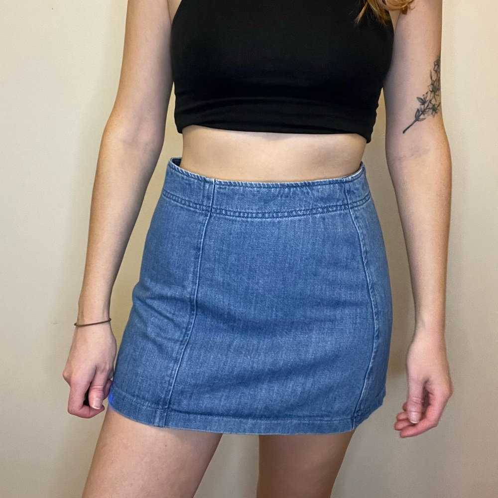 Jean skirt!